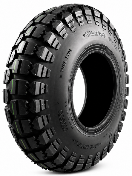4.00-6 Pneumatic Black Block Tyre (400x6)