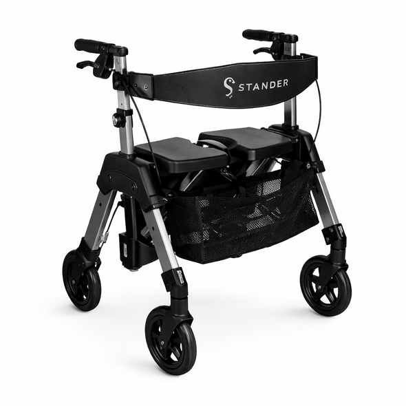Stander EZ Fold N Go Rollator - HEAVY DUTY up to 35 stone
