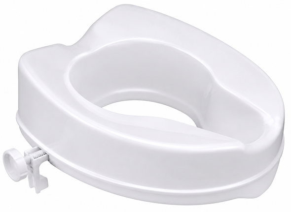 Linton Plus Raised Toilet Seat - 100mm (4") up to 190kg