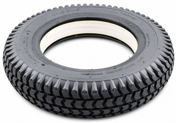 Solid Mobility Scooter Tyre 3.00-8 Grey Block Puncture Proof (300x8)