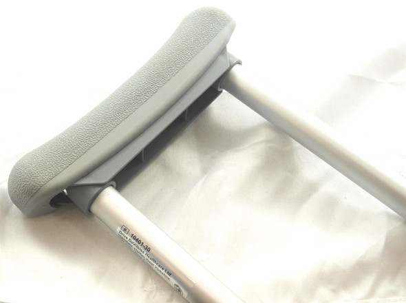 Youth Pair of Under Arm Crutches Lightweight Height Adjustable Aluminium