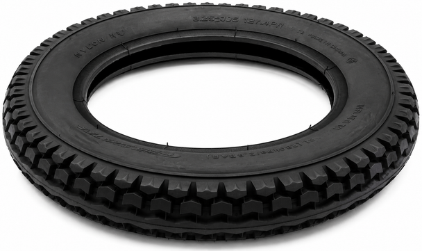12 1/2 X 2 1/4 Heavy Duty Black Wheelchair Tyre / Electric Powerchair (62-203)