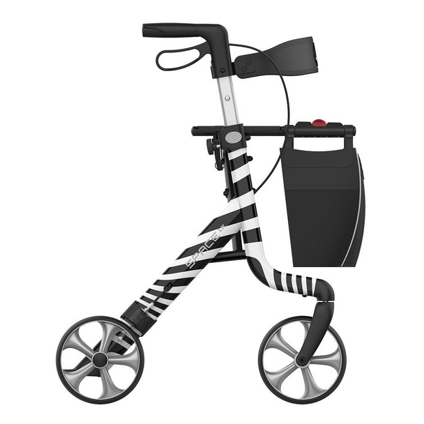 Space LX Aluminium Lightweight Rollator Medium 55 Zebra