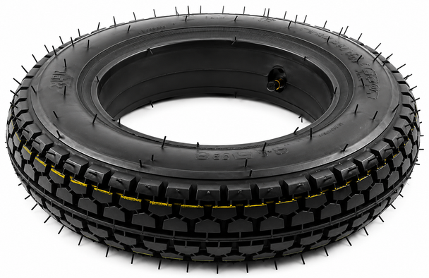 250x6 Solid Puncture Proof Black Block Mobility Scooter Tyre 2.50-6