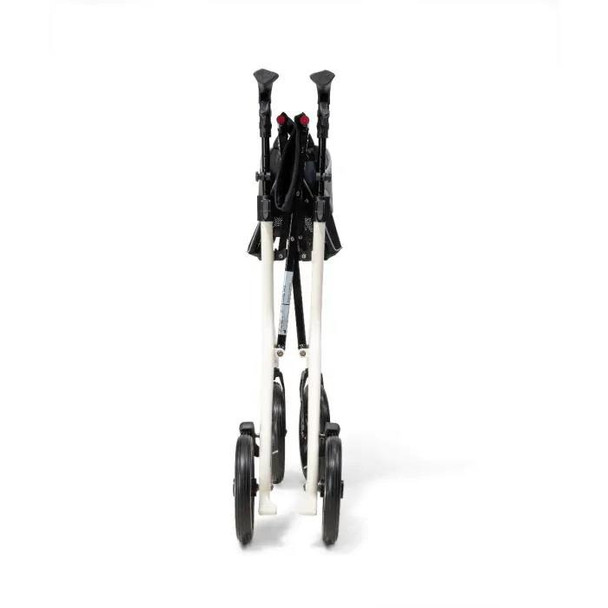 Aerowalk Rollator Ultra Lightweight 4.6kg Folding Carbon Fibre Walker White