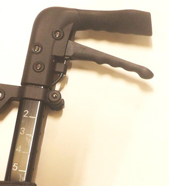 Aerowalk Rollator Ultra Lightweight 4.6kg Folding Carbon Fibre Walker White