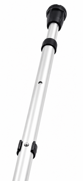 Evolution Elbow Open Cuff Single Crutch Black 77-100cm (30 - 39")