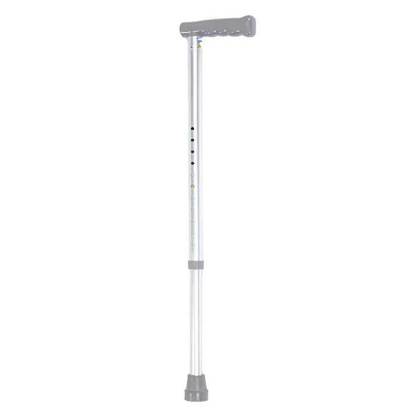 NRS Height Adjustable Aluminium Walking Stick 710-965mm 127kg SWL