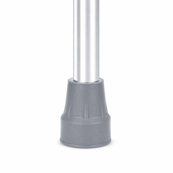 Pair of Large Elbow Double Adjustment Crutches with Comfy Ergo Grip Handles