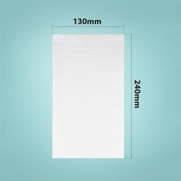 50 Absorbent Commode Liner Pads 450ml Size 130x240mm