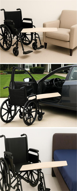 Straight Transfer Board 70cm Aid with Ribbed Grip Durable Plastic