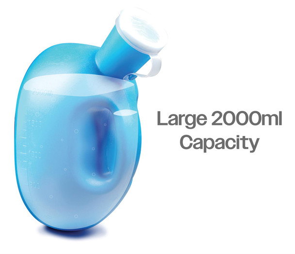 Male Urinal with 1.5 meter Funnel 2000ml Capacity Portable