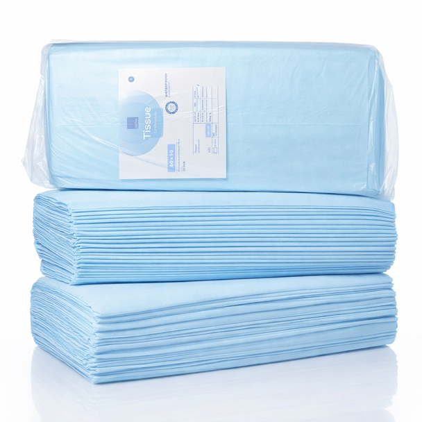 Disposable Incontinence Bed pads 90x60cm per 150 ABENA 6 ply Tissue Underpads