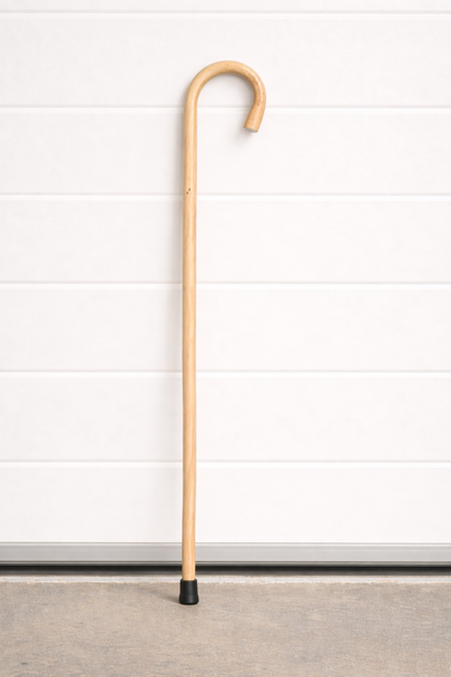 Chestnut Traditional Crook Walking Stick 965mm Extra Strong