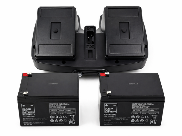 Pride Go-Go Elite Traveller Battery Pack Including 12AH Batteries
