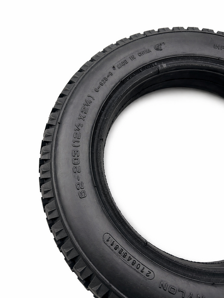 12 1/2 X 2 1/4" Black Puncture Proof Solid Wheelchair Power Wheelchair Tyre