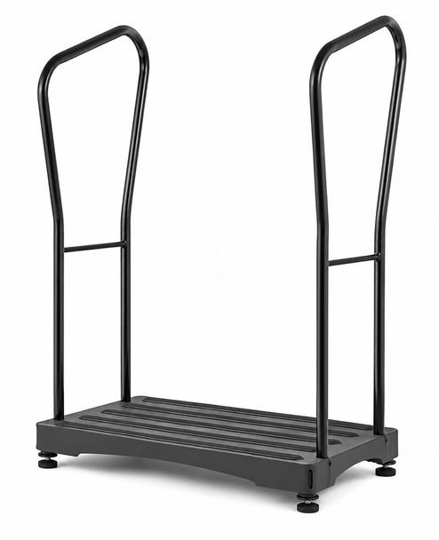 *NEW STYLE* Bigfoot Outdoor Half Step with Adjustable Height (up to 34st) WITH TWO HANDLES