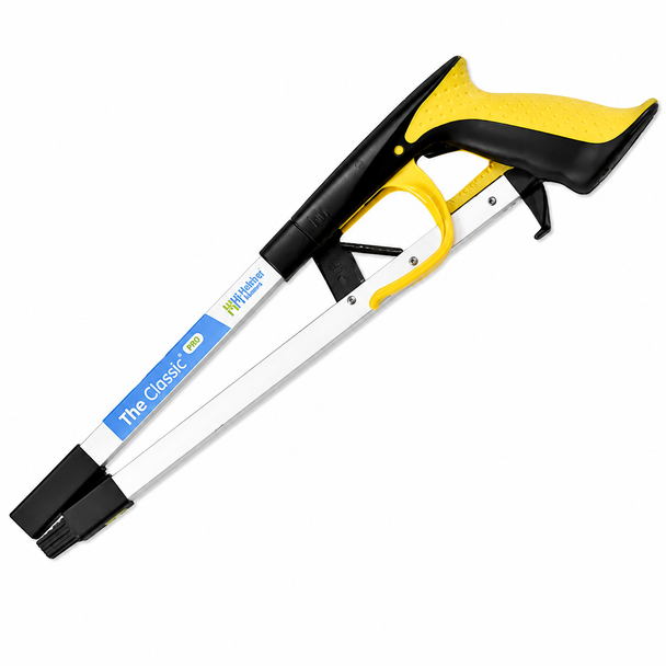 Folding Handy Reacher Litter Picker Helping Hand 27" with Magnetic Tip