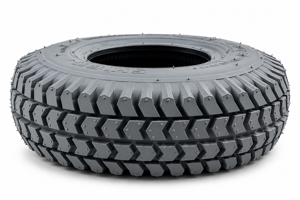 Grey Mobility Scooter Tyre 260x85 3.00-4 300x4 Block Tread Set of 4