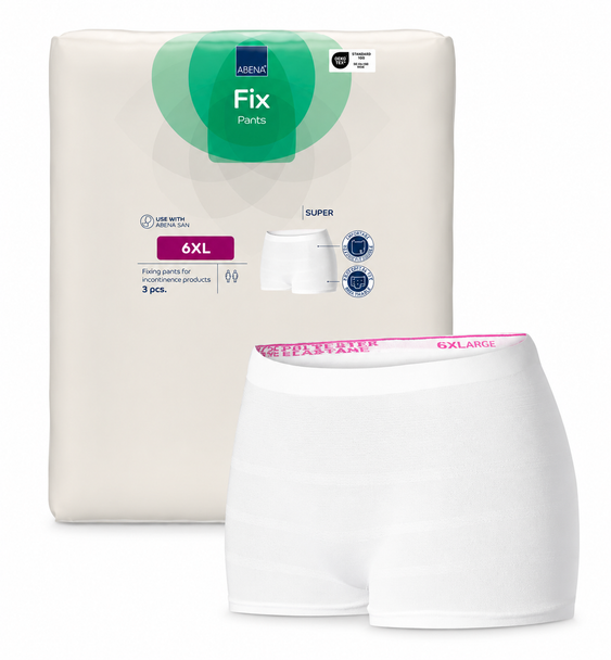 3 Pairs of 6XL Abri-Fix Fixing Pants Super Bariatric Fits Hip Size 170-250cm