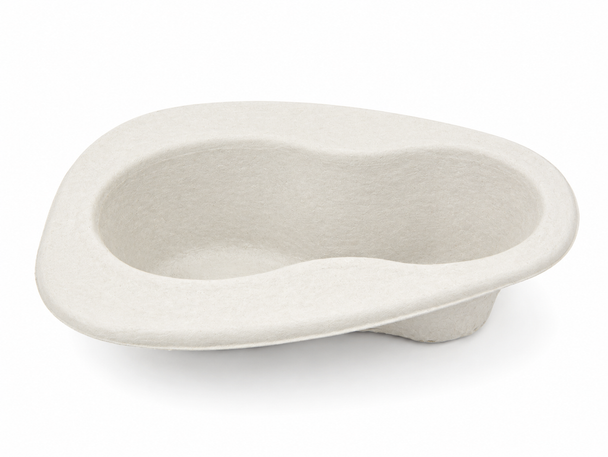 25 Disposable Cardboard Pulp 2L Bed Pan Liners Hospital Style