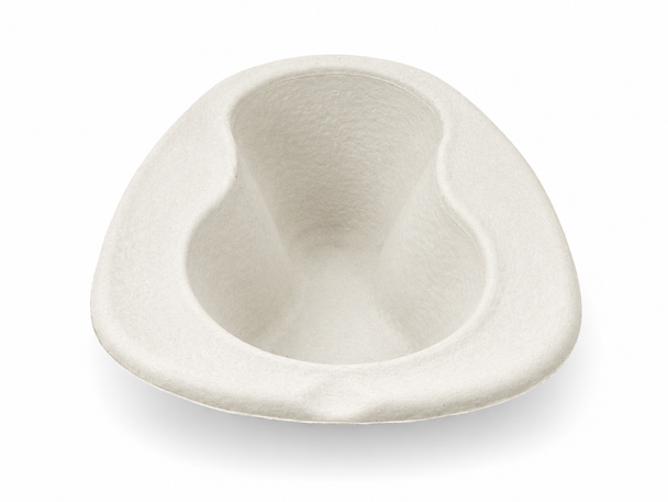 25 Disposable Cardboard Pulp 2L Bed Pan Liners Hospital Style