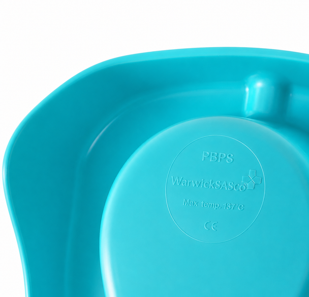 2500ml Large Green Adult Bed Pan Capacity 2.5l Disability Aid