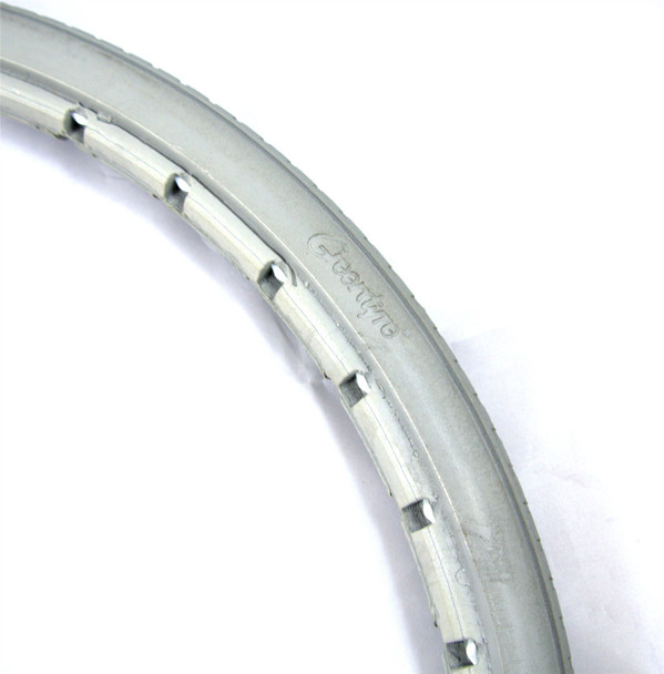 22 x 1 3/8'' Solid Greentyre Puncture Proof No Flat Tyre Wheelchair Replacement Tyre 37-501