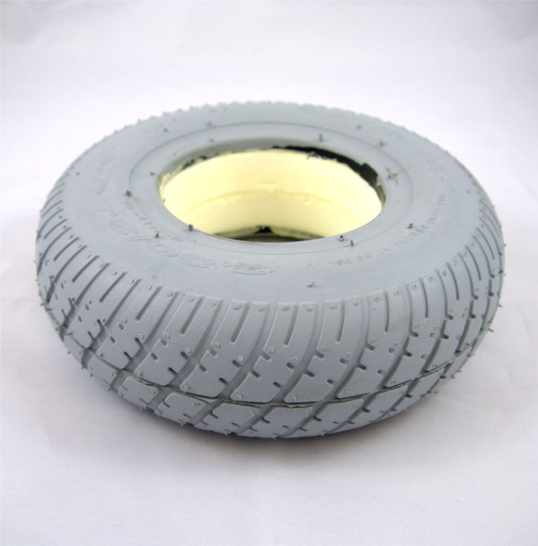 2.80/2.50-4 Solid Grey Puncture Proof Scooter Wheelchair Powerchair Tyre
