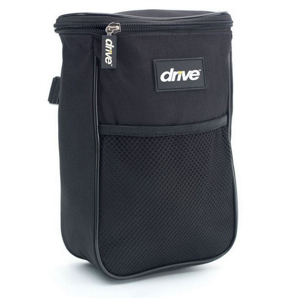 RT-SCBAG6 Under Tiller Storage Bag for Mobility Scooters Easy Access Zip Zipped Zippered Bag Black Pouch