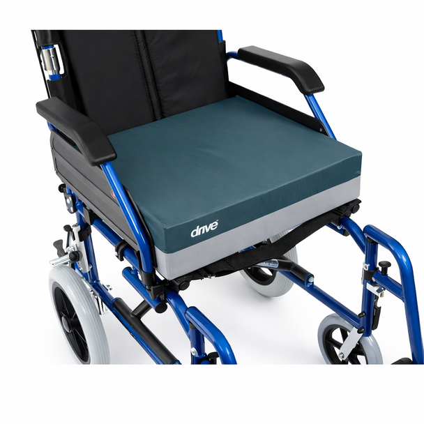 Gel Seat Cushion 18 x 16 x 4 for Wheelchair Pressure Relief Support Cushion