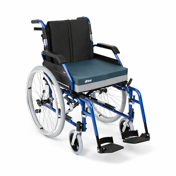 Gel Seat Cushion 18 x 16 x 4 for Wheelchair Pressure Relief Support Cushion