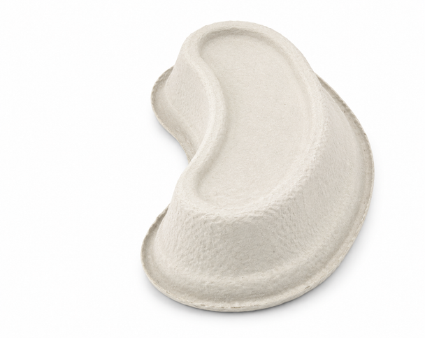 10 Disposable Cardboard Pulp Kidney Dish Bowls Hospital Style