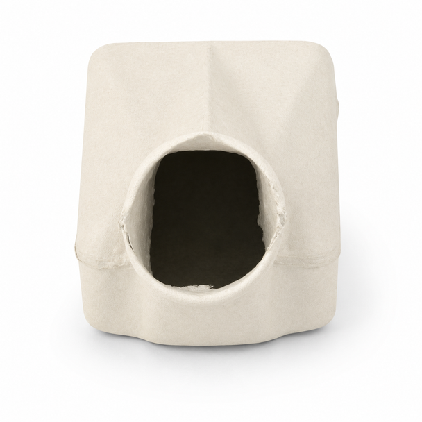 10 Disposable 900ml Cardboard Pulp Urinal Bottles Hospital Style