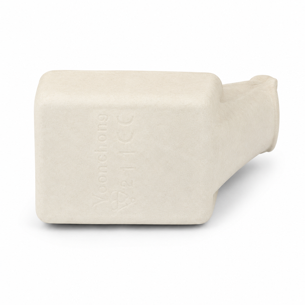 10 Disposable 900ml Cardboard Pulp Urinal Bottles Hospital Style
