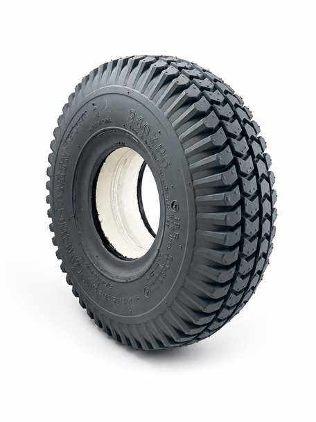 1 Pair 260x85 3.00-4 Solid Block Mobility Scooter Tyres