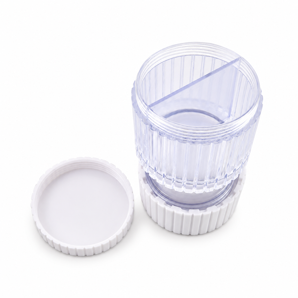 Medisure Pill and Tablet Crusher Grinder With Storage Compartmen
