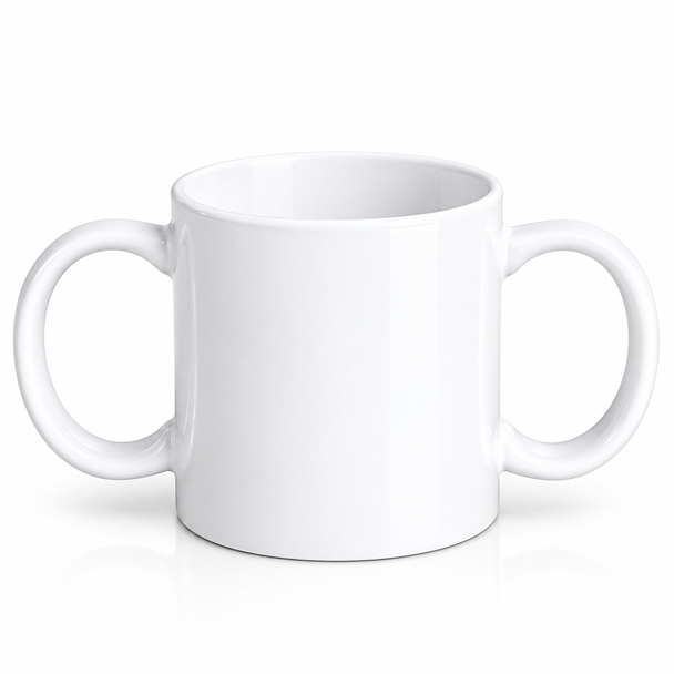 Aidapt 2 Handled Ceramic Mug Cup Drinking Aid Dual Handed