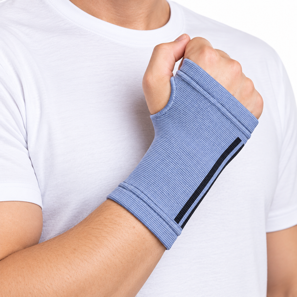 Kedley Active Elasticated Hand Support for Strains Sprains Sport Injury - Large