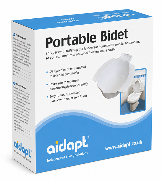Aidapt Portable Plastic Bidet Seat