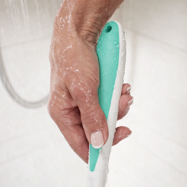 Long Handled round Bath shower sponge mobility aid