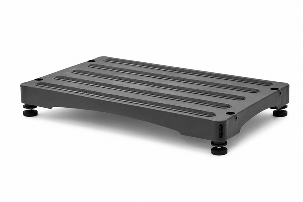 Bigfoot Outdoor Half Step with Adjustable Height and Slip Resistant Grip (up to 34st) Without Handles