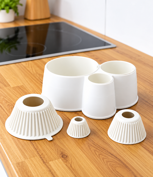 Derby Spill-Not 3 Size Jar Steady With 3 Cone Jar Openers