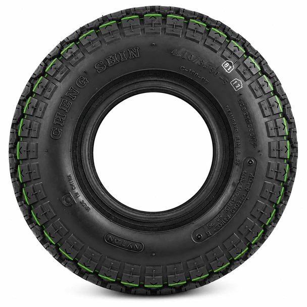 Black Block Pneumatic Scooter Tyre 4.10/3.50-5 (410/350x5)