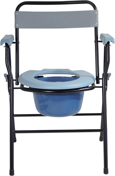 Aidapt Folding Foldable Commode Chair with pan Portable disability aid (VR252F)
