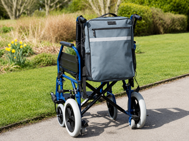 Splash Grey Wheelchair Travel Shopping Bag