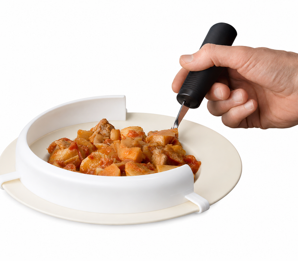 Food Guard for Plates Spill Prevention Eating Aid