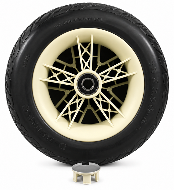 Pride Colt Deluxe Primo Solid Puncture Proof Front Wheel 10.4 x 3.6