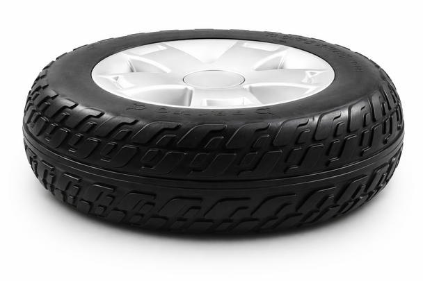 Pride Colt Deluxe / Sport Primo Solid Puncture Proof Rear Wheel 10.75 x 3.6