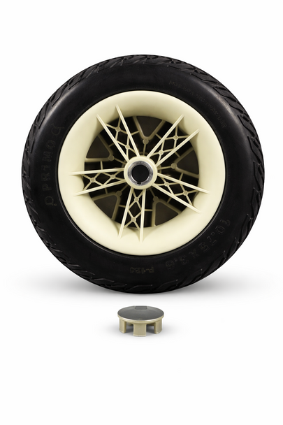 Pride Colt Deluxe / Sport Primo Solid Puncture Proof Rear Wheel 10.75 x 3.6